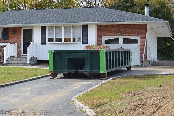 we can arrange for same-day delivery of residential dumpsters